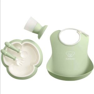 BabyBjorn Baby dinner set, powder green